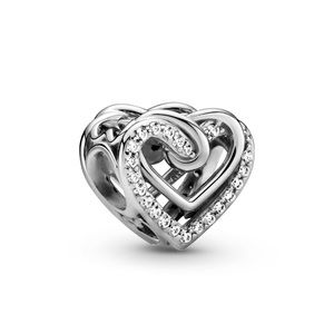 Pandora Sparkling Heart Charm